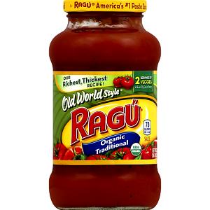 1/2 cup Organic Traditional Pasta Sauce