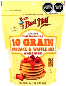 1/2 Cup Pancake & Waffle Mix, Ten (10) Grain