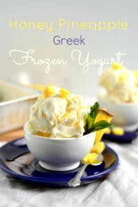 1/2 cup Pineapple Greek Frozen Yogurt