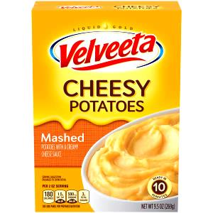 1/2 cup prepared (42 g) Velveeta Cheesy Mashed Potatoes