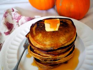 1/2 cup Pumpkin Pancakes