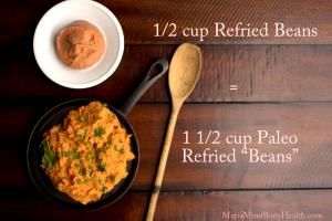 1/2 Cup Refried Pinto Beans