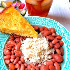 1/2 Cup Rice & Pinto Beans