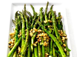 1/2 Cup Roasted Asparagus & Pinenuts