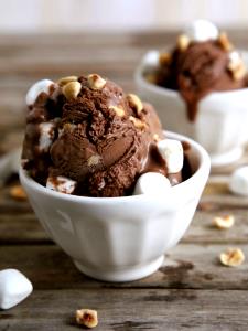 1/2 cup Rocky Road Ice Cream