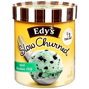 1/2 cup Slow Churned No Sugar Added Mint Chocolate Chip Ice Cream