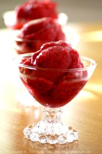 1/2 Cup Sorbet, Cranberry Blueberry, Fat Free