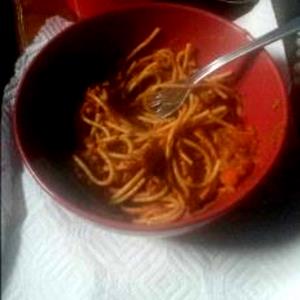 1/2 Cup Spaghetti Sauce With Meat