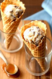 1/2 cup Waffle Cone Ice Cream