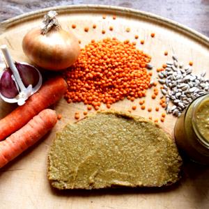 1/2 jar (213 g) Lentil, Carrot & Bell Pepper Soup