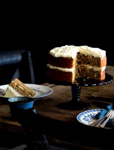 1 2-layer Cake Serving (8" Or 9" Dia, 4" High) Zucchini Cake