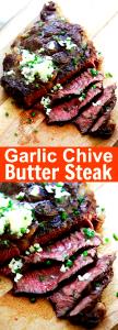 1/2 meal kit (501 g) Steak with Garlic Chive Butter