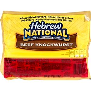 1/2 meal kit (659 g) Beef Knockwurst