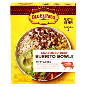 1/2 meal kit prepared (508 g) Mexican Beef Bowls