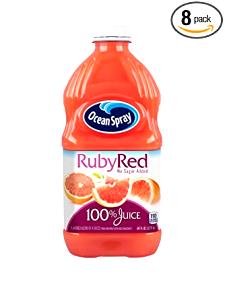 1/2 medium grapefruit (5.5 oz) Sweet Ruby Grapefruit