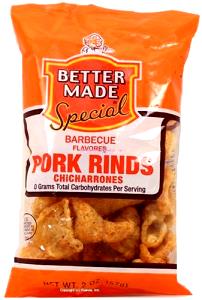 1/2 oz (14 g) BBQ Flavored Chicharron Pork Skins