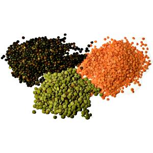 1/2 pack (114 g) Zesty Lentils & Peas