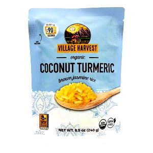 1/2 package (120 g) Coconut Turmeric Brown Jasmine Rice