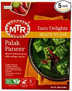 1/2 package (150 g) Indian Fare Palak Paneer