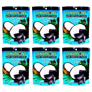 1/2 package (18 g) Dark Chocolate Coated Coconut Chips