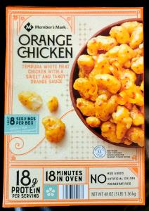 1/2 package (312 g) Orange Chicken