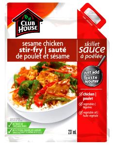 1/2 package (312 g) Sesame Chicken