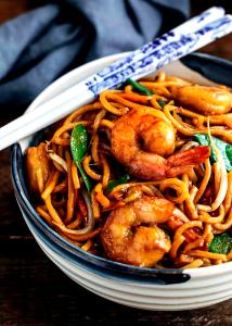 1/2 package (312 g) Shrimp Lo Mein