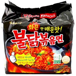 1/2 package (42 g) Instant Chicken Flavored Ramen Noodles