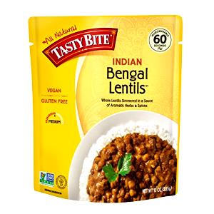 1/2 Package Bengal Lentils Entree, Indian Cuisine