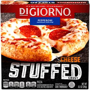 1/2 pizza (120 g) Cheese Stuffed Crust Pizza - Pepperoni (For One)