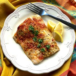 1/2 Portion Corvina Half Portion Wood-Grilled Or Broiled, With Broccoli