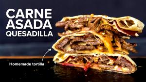 1/2 quesadilla (113 g) Carne Asada Quesadilla