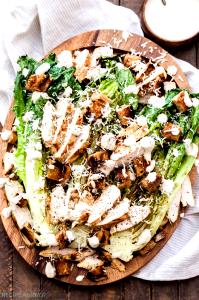 1/2 Salad Grilled Chicken Caesar Salad