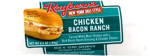 1/2 sandwich (149 g) New York Deli Style Chicken Bacon Ranch