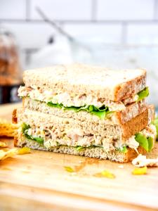 1/2 sandwich Albacore Tuna Sandwich (Half)