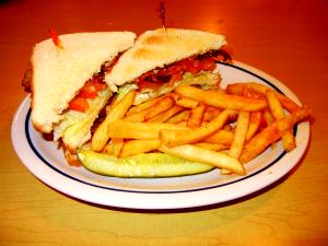 1/2 sandwich Southwestern BLT Sandwich with Fries