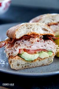 1/2 sandwich Turkey Bacon Avocado Sandwich