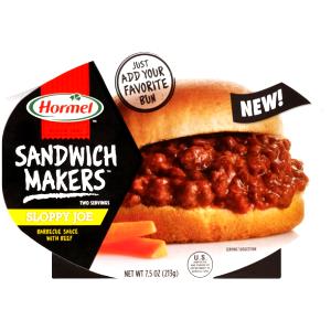 1/2 tray (106 g) Sandwich Makers Sloppy Joe