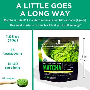 1/2 tsp (1 g) Matcha Green Tea Powder