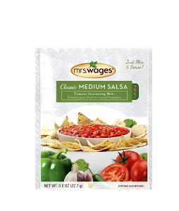 1/2 tsp dry mix (1.9 g) Salsa Seasoning Mix (Mild)