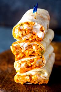 1/2 wrap Buffalo Chicken Wrap