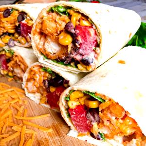 1/2 wrap Southwest Chicken Wrap