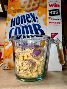 1 3/4 cups (40 g) Honey-Comb Cereal