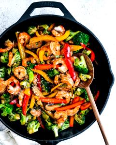 1 3/4 cups Shrimp Stir-Fry