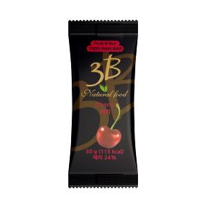 1/3 bar (30 g) Cherries & Almonds in 55% Dark Chocolate