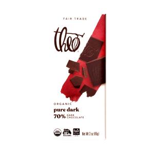 1/3 bar (33 g) Pure 70% Dark Chocolate with Fabulous Flax