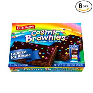 1/3 brownie (38 g) Cosmic Brownie (38g)