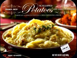 1/3 container (140 g) Scalloped Potatoes with Quattro Formaggio