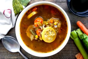 1/3 cup (21 g) Farmers Market Vegetable Soup