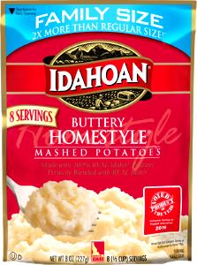 1/3 cup (27 g) Buttery Homestyle Mashed Potatoes